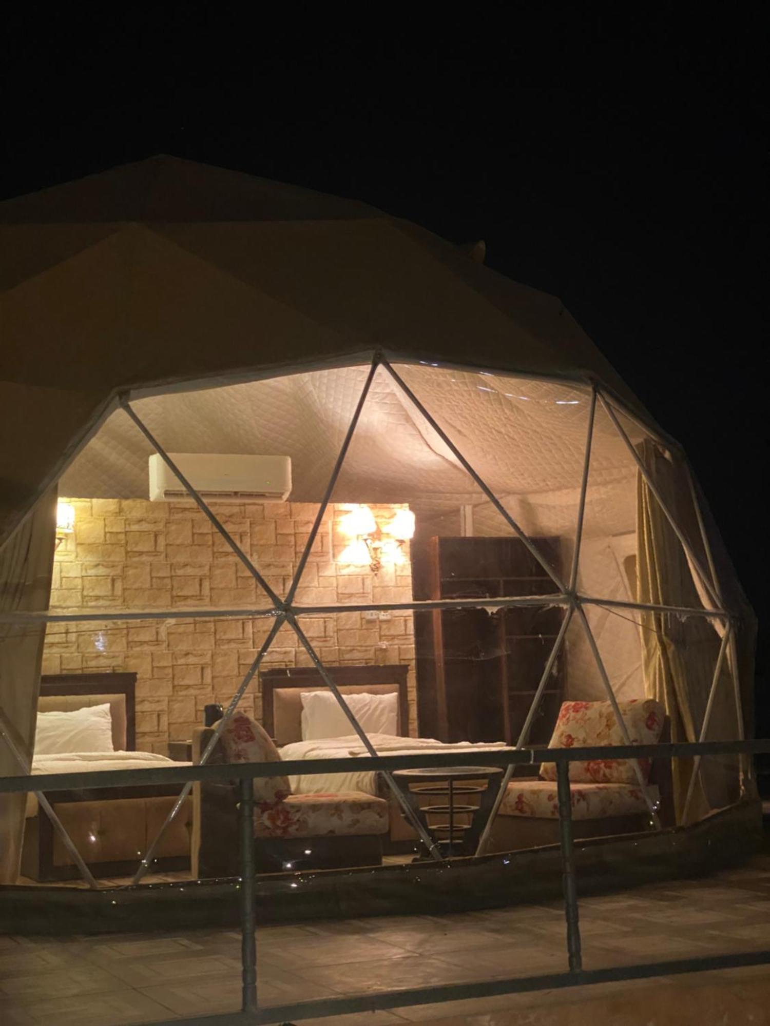 Wadi Rum Sky Camp Zewnętrze zdjęcie
