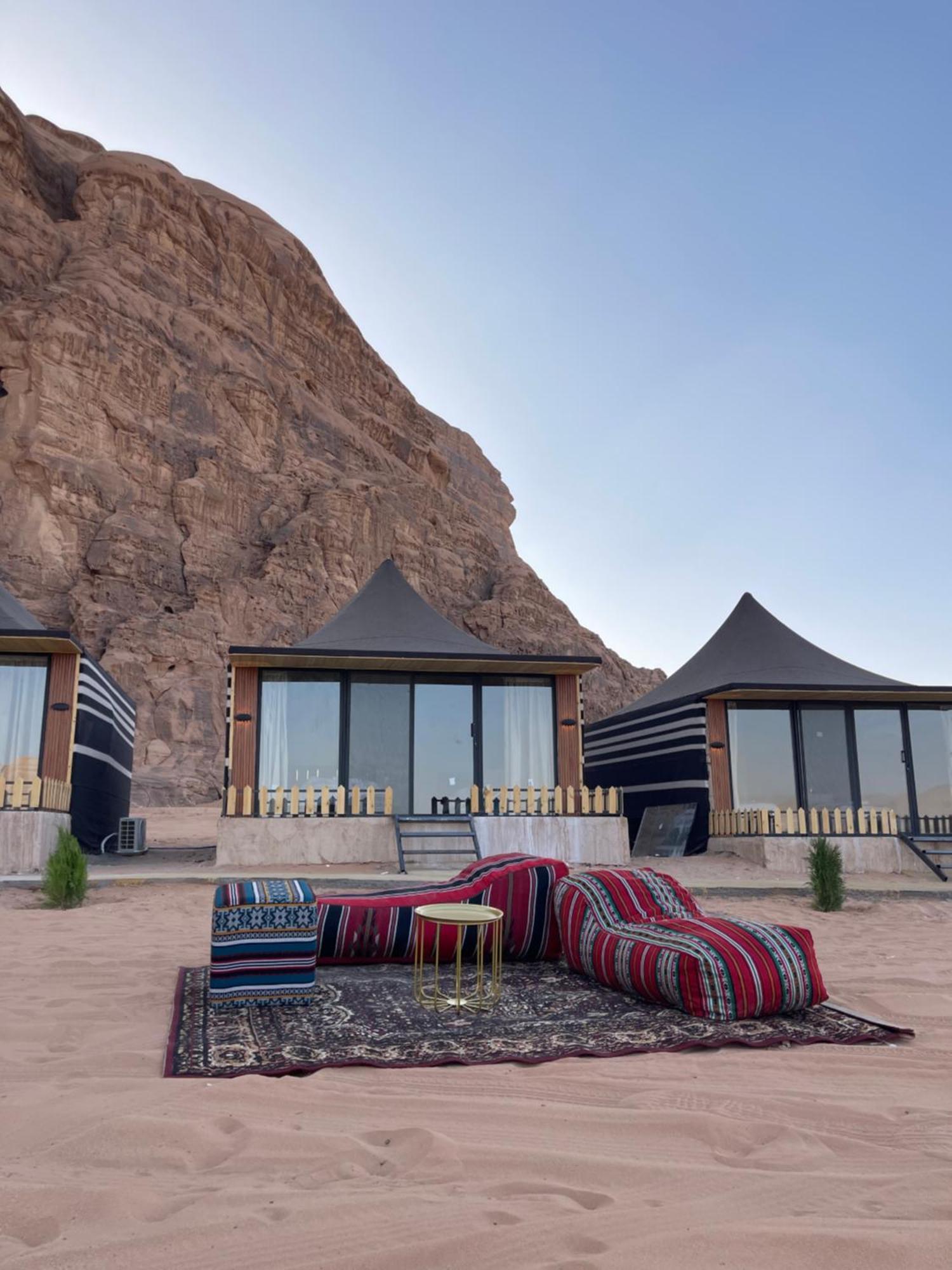 Wadi Rum Sky Camp Zewnętrze zdjęcie