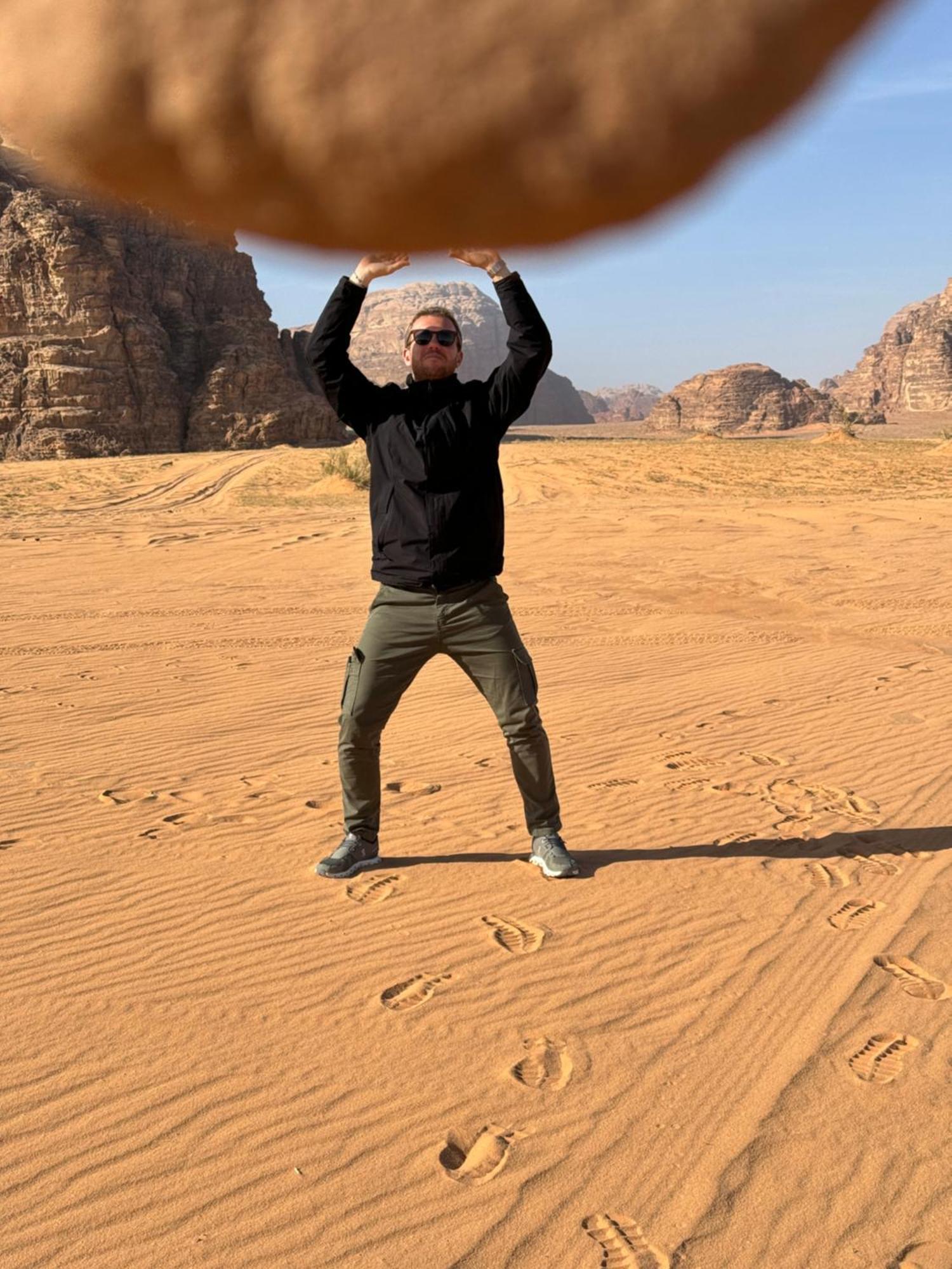 Wadi Rum Sky Camp Zewnętrze zdjęcie